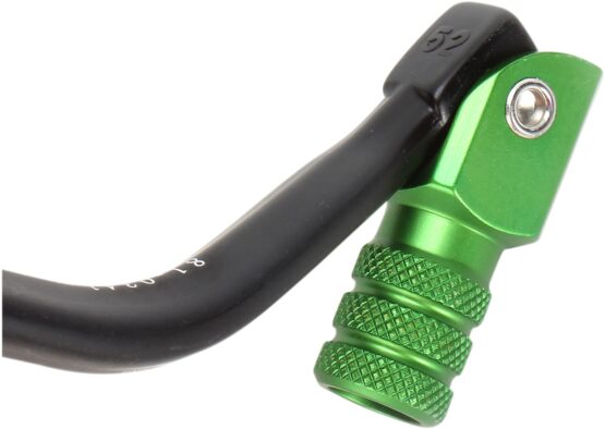 Anodized Forged Folding Shift Lever Black/Green - Image 4