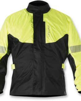 Hurricane Rain Street Riding Jacket Black/Yellow US Medium