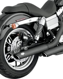 Twin Slash Black 3" Slip On Exhaust