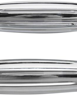 Accutronix Diamond Chrome Grips 1in Throttle-By-Wire Harley For 2008-2024