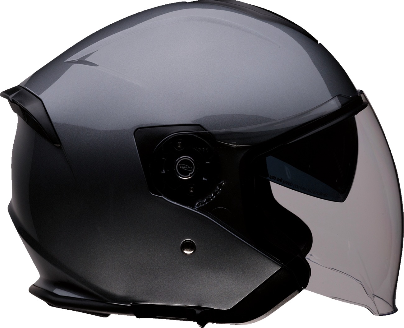 Z1R Road Maxx 2.0 Helmet 3XL Gloss Dark Silver - Image 3