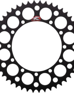 Rear Sprocket Grooved - Black 520-48 Teeth