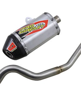 T-6 Stainless Full Exhaust w/ Carbon Fiber End Cap