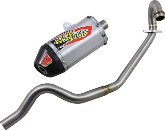 T-6 Stainless Full Exhaust w/ Carbon Fiber End Cap