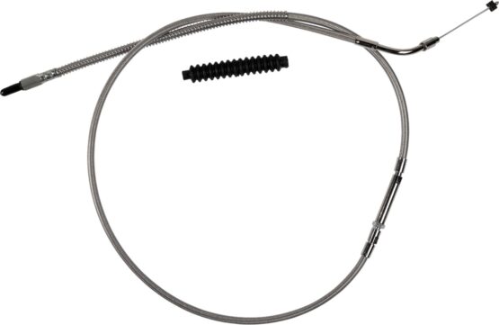 Barnett High-Efficiency Stainless Clutch Cable Standard For Harley FLHX