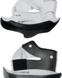 Icon Alliance GT Helmet Cheek Pads XS Gray 40mm Hydra-Dry