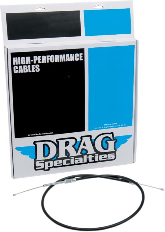 Drag Specialties Black Vinyl Clutch Cable For Harley-Davidson XLH XLS XLCH - Image 2