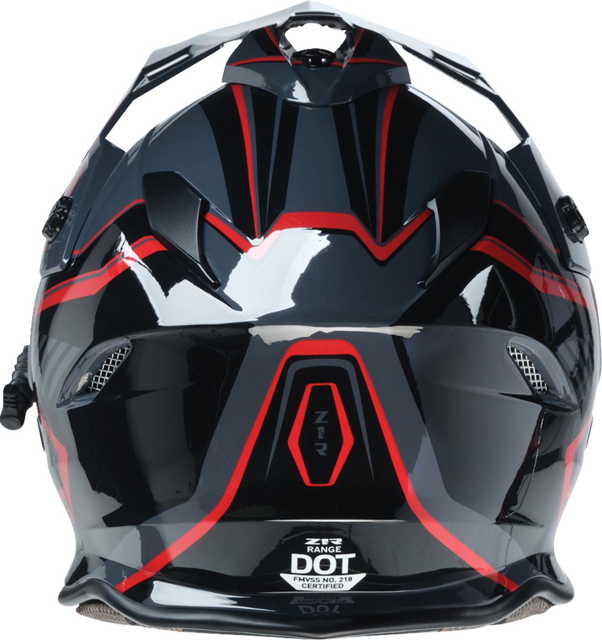 Z1R Range Rotor Snow Electric Helmet 2XL Black/Red - Image 4