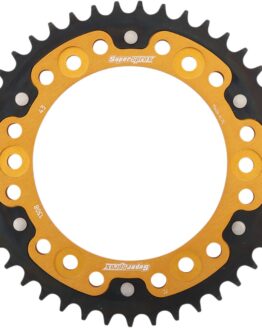 Supersprox 43 Tooth Rear Sprocket Gold 520 Pitch