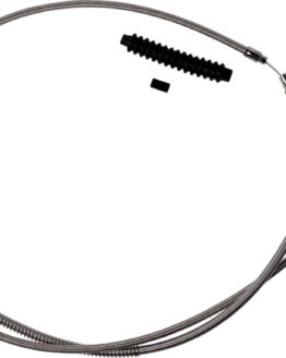 Barnett High-Efficiency Stainless Clutch Cable +8in for Harley-Davidson