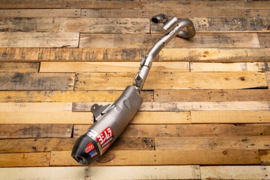 Yoshimura RS-12 Full Exhaust Titanium/CF Tip Fits 2025 Honda CRF450R/RX - Image 11