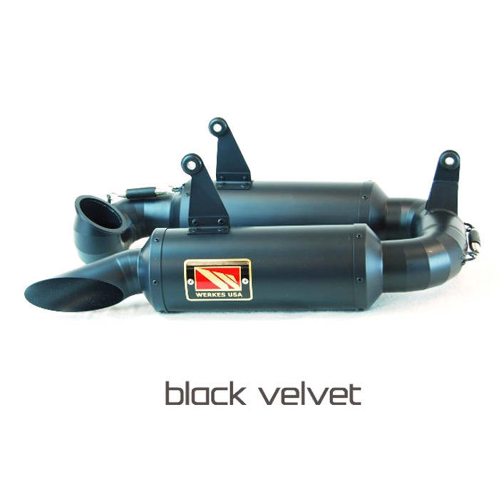 Black Velvet GP Slip On Exhaust - Image 3