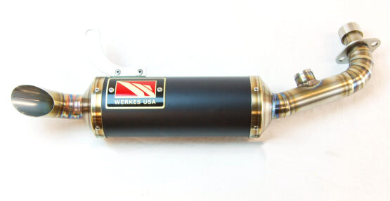 Black Center GP Full Exhaust