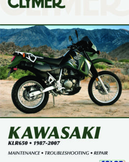 Clymer Shop Repair & Service Manual - Soft Cover For 1987-2007 Kawasaki KLR650