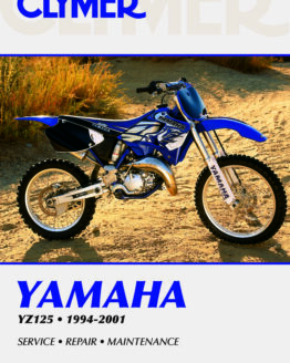Shop Repair & Service Manual - Soft Cover For 1994-2001 Yamaha YZ125