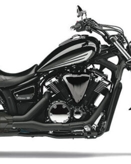 Scalloped Tip Black Slip On Exhaust