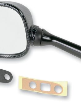 Left Mirror Replacement - Carbon Fiber Look