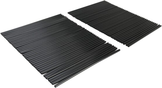 Black Spoke Covers - 80 Pack