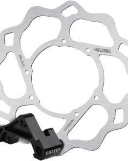 Oversize Wave Solid Brake Rotor Kit