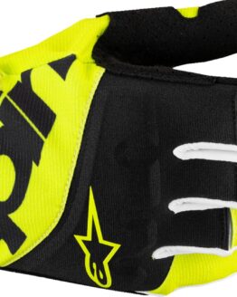 Alpinestars Techstar MX Gloves Black/Fluo Yellow Medium Men's