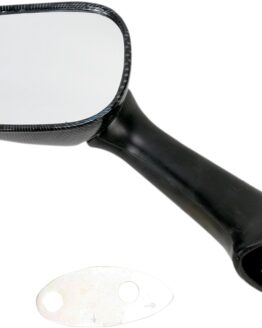 Left Mirror Replacement - Carbon Fiber Look