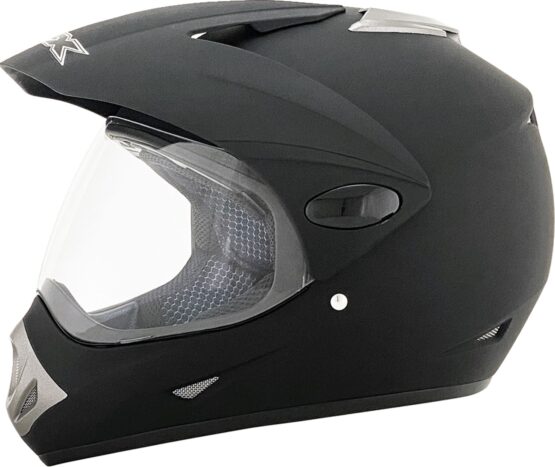 AFX FX-37X Dual Sport Helmet Matte Black Small - Image 4