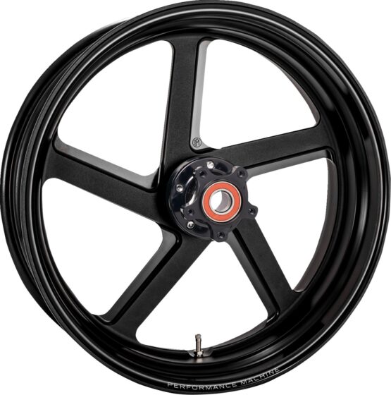 Performance Machine Pro-Am Race Rear Wheel 17x6 Black Ops for Harley ABS