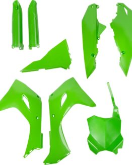 Acerbis Full Plastic Kit Green For 24-25 Kawasaki KX450