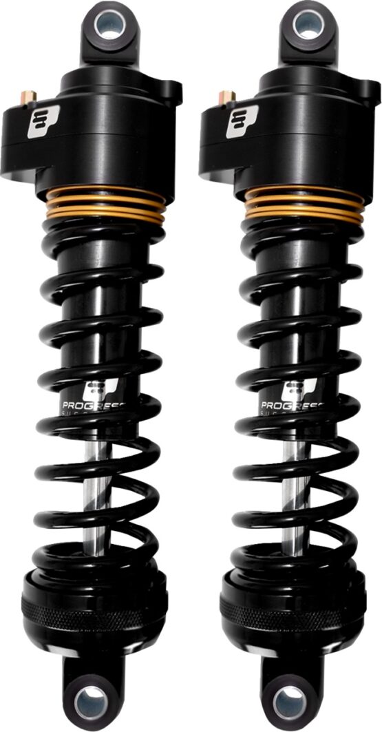 Progressive 944 Series Ultra Touring-QPS Shocks Std Black/Gold Harley