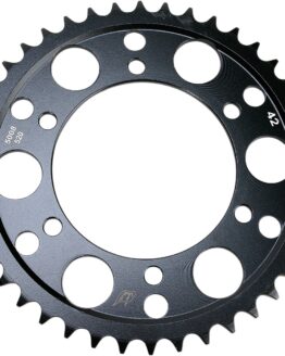 Steel 520 Rear Sprocket 42T - Black