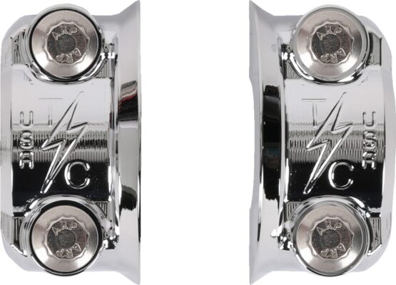 Thrashin Speedway Perch Clamp Kit Chrome for 1 Inch Bars