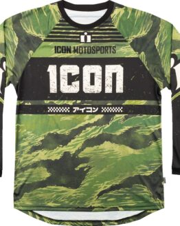 ICON Tigers Blood Jersey Men's 2XL Camo Green Black