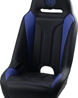 Black/Blue Extreme Double T Front Seat