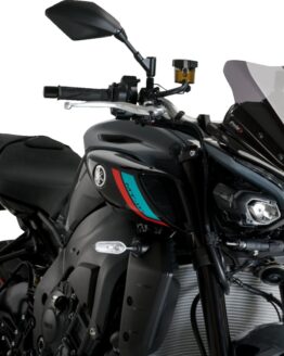 Puig New Generation Sport Windshield 14in Dark Smoke For Yamaha MT-10/SP