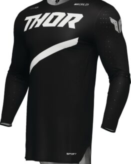 Thor Sportmode Brave Jersey Black White Men's Small