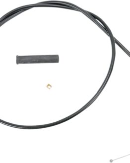 Drag Specialties Black Vinyl Throttle/Idle Cable 43.5in For Harley-Davidson