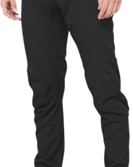 100% Men's Airmatic Pants, Black, Size 36