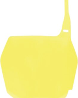 UFO Replacement Front Number Plate Yellow For Suzuki RM/RMZ