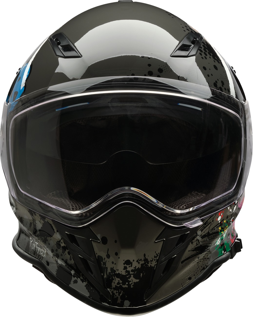 Z1R Nemesis Distro Helmet 2XL Gray/Gloss - Image 3