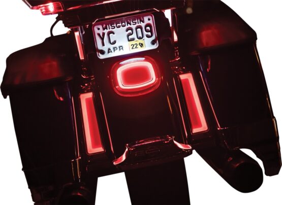 Tracer LED Taillight Red Lens With License Light - Image 4