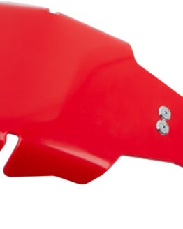 TM Designworks Red Skid Plate with Link Guard Honda CRF450RL/L/X