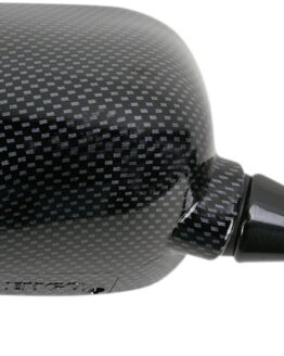 Right Mirror Replacement - Carbon Fiber Look