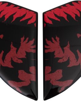 ICON Airform Helmet Side Plates Lycan Red One Size