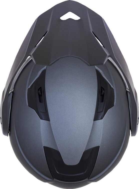 AFX FX-111DS Dual Sport Helmet Frost Gray Small - Image 3