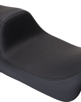 Drag Specialties Predator 1-Up Seat Smooth Black For Harley Road Glide