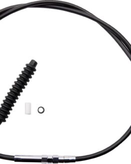 Drag Specialties High-Efficiency Black Vinyl Clutch Cable For Harley-Davidson