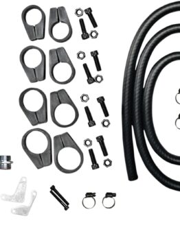 Deluxe Vertical Frame Mount Oil Cooler