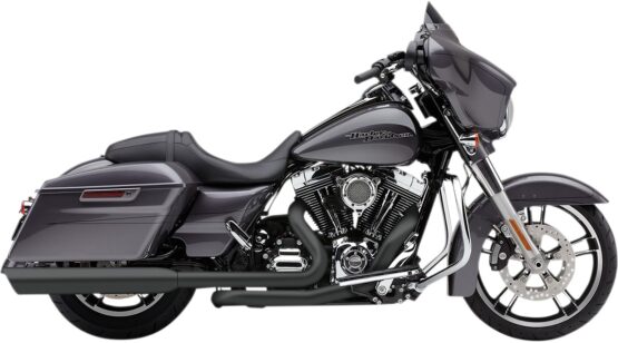 4" 909 Twins Black Slip On Exhaust - Image 2