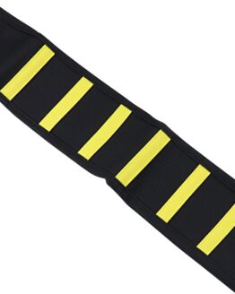 6-Rib Water Resistant Seat Cover Black/Yellow