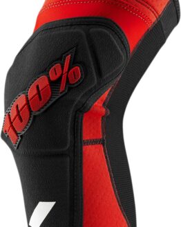 100% Ridecamp Knee Guards XL Black/Red Unisex